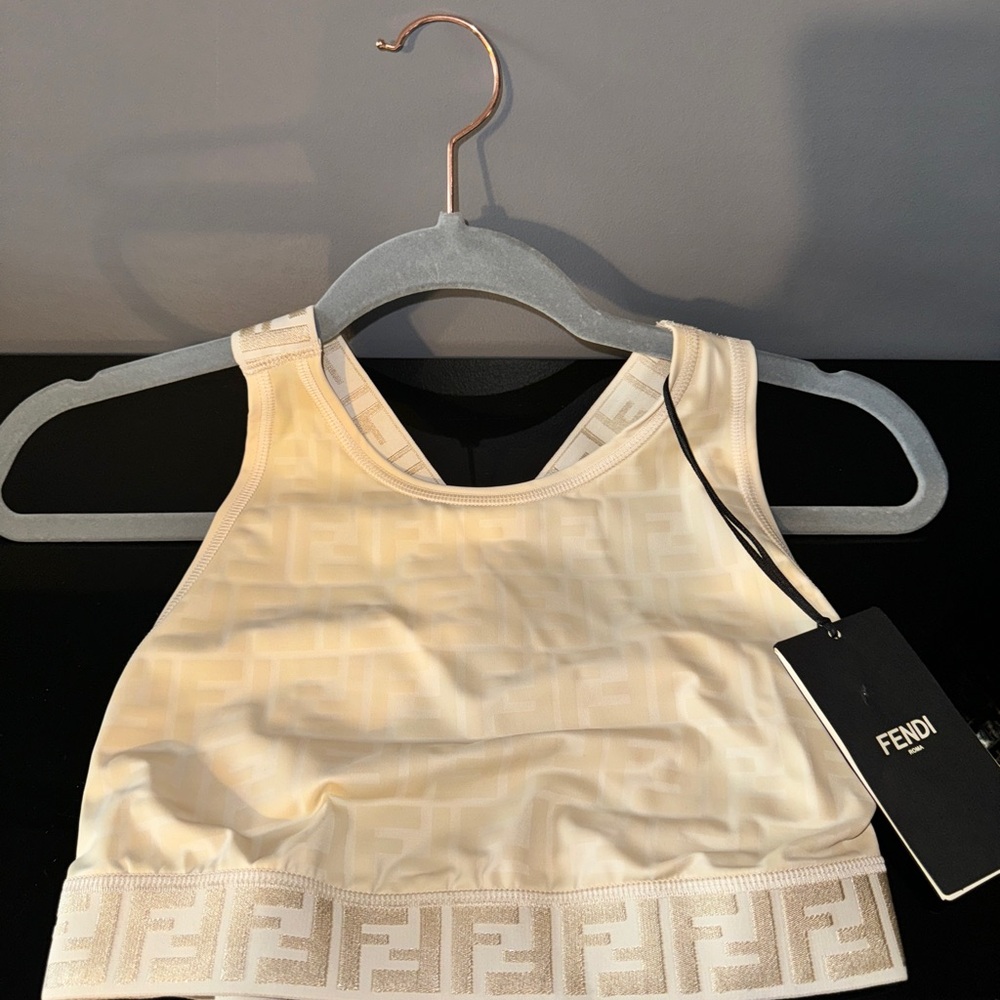 Authentic Fendi Crop Top